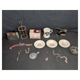Vintage Ephemera: Dishes, Mug, Berlin Wall,