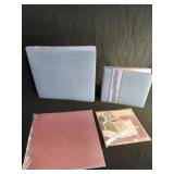 Scrapbook & Photo Albums w/ Paper Assortment