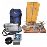 Canon Elura 70 Camcorder and Kodak Studio Scale