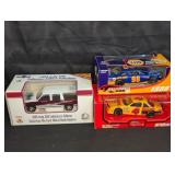 3 Die-Cast Collector Cars with Boxes