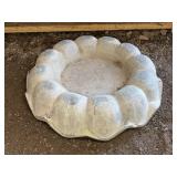 Catawba Concrete Bird Bath Top Mold, 22" Dia.