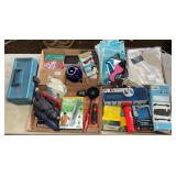 Box Lot Assorted Household and Miscellaneous