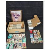 Sports Trading Cards and Ted Williams Plaque