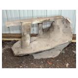 Concrete Mold for Laying Angel Boy, 32"L
