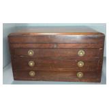 Antique Victorian Silverware Chest