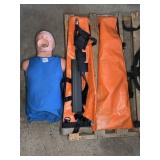 CPR Training Manikin, (2) Sager Traction Splints