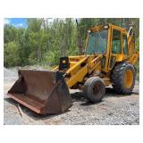 Ford 555B Backhoe Loader Model DF8111 3969 Hours