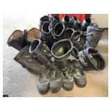 8 Pairs Assorted Firefighter Boots