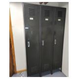3-door Metal Locker Unit