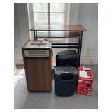 Office Desk, Paper Shredders, Honeywell Heater