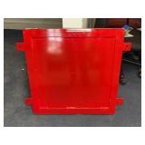 25"x25" Rubber & Metal Shield, Heavy