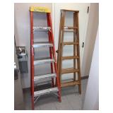 Fiberglass Werner & Wood 6ft Step Ladders