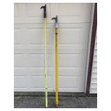(2) Fire Hooks, Max is 80"