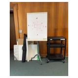 Sketching Easel, Rolling AV Cart
