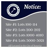4 Different Sites, All Located in City of Batavia