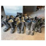 9 Pairs Assorted Firefighter Boots