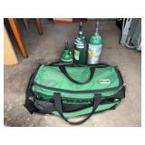 (3) Oxygen Tanks w/ Carrying Bag