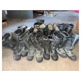 9 Pairs Assorted Firefighter Boots