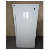 GE Upright Freezer White