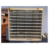 Metal Mail Sorter Organizer 38"x13"x36"