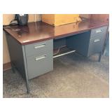 Metal Desk with Drawers 60ï¿½x30ï¿½x29ï¿½