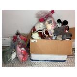 Plush Toys and Barbie Doll Lot