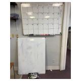 Whiteboard Calendars and Dry Erase Marker Set