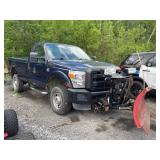 2011 Ford F-350 Super Duty 4x4 Truck w/Plow,