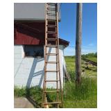 Wooden Extension Ladder