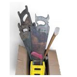 Vintage Hand Saws and Woodworking Tools