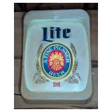 Miller Lite Beer Lighted Bar Sign 13.5' x 18'