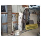 Garage Items With Cables and Hardware