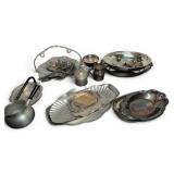 Silverplate And Aluminum Serveware Lot