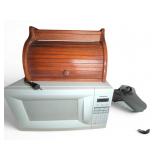 Panasonic Microwave Crock-Pot Bread Box Lot