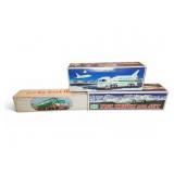Hess Toy Truck Lot: 2010 Jet, 1999 Space Shuttle,