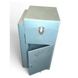 Metal Desk With Locking Top Compartment and Shelve