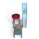 10x10 PE Gazebo, Stools, Feed Sack