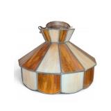 Vintage Stained Glass Hanging Pendant Lamp Shade