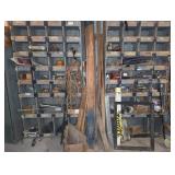 Shop Contents of Cubbies With Hand Tools and Parts