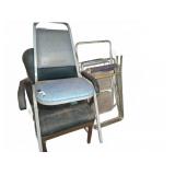 Metal and Upholstered Chairs, Folding Chairs