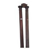 Wood Architectural Columns, 62' Tall