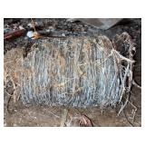 Used Roll of Barbed Wire Fencing