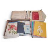 Song Books and Sheet Music Lot, Various Titles