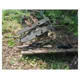 Utility Trailer Frame With Metal Deck