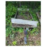 Utility Trailer Frame With 4.80-12 Tires