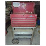 NAPA Metal Tool Chest And Rolling Cart