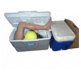Tools, Coolers, Mannequin Leg