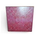30' Sq Nunda NY Advertising Card Table