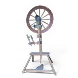 Antique Wooden Spinning Wheel Fiber Tool