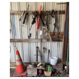 Garage Tools, Chains, Grease Guns, Cones